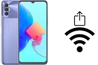 Como gerar um código QR com a senha Wifi em um Tecno Spark 8P