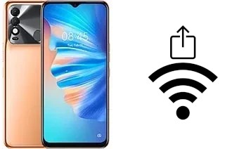 Como gerar um código QR com a senha Wifi em um Tecno Spark 8T