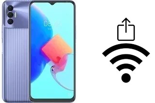 Como gerar um código QR com a senha Wifi em um Tecno Spark 9T (India)