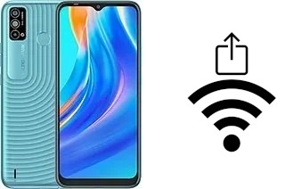 Como gerar um código QR com a senha Wifi em um Tecno Spark Go 2021