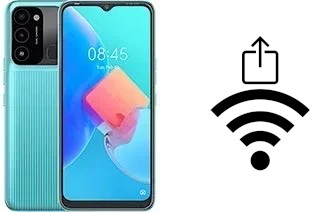 Como gerar um código QR com a senha Wifi em um Tecno Spark Go 2022