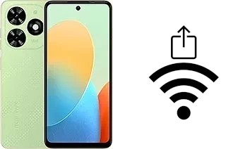 Como gerar um código QR com a senha Wifi em um Tecno Spark Go 2024