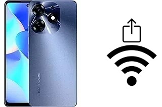 Como gerar um código QR com a senha Wifi em um Tecno Spark 10 Pro