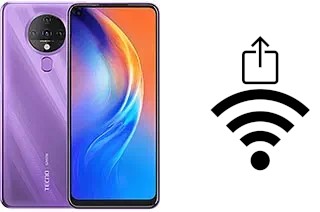 Como gerar um código QR com a senha Wifi em um TECNO TECNO Spark 6