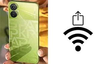 Como gerar um código QR com a senha Wifi em um Tecno Spark 9 Pro