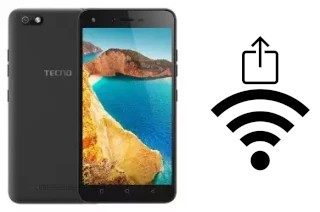 Como gerar um código QR com a senha Wifi em um Tecno W3 Pro