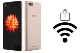 Como gerar um código QR com a senha Wifi em um Tecno W3