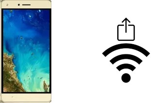 Como gerar um código QR com a senha Wifi em um Tecno W5 Lite