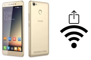 Como gerar um código QR com a senha Wifi em um Tecno W5