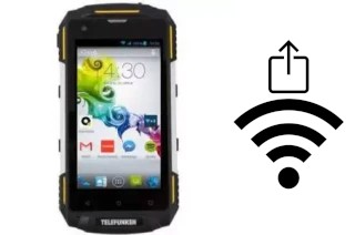 Como gerar um código QR com a senha Wifi em um TELEFUNKEN Telefunken Outdoor LTE