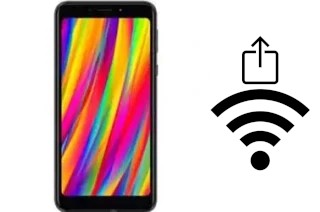 Como gerar um código QR com a senha Wifi em um Texet TM-5083 Pay 5