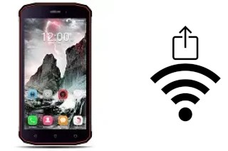 Como gerar um código QR com a senha Wifi em um Texet TM-5201 Rock