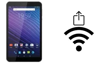 Como gerar um código QR com a senha Wifi em um Texet TM-8044