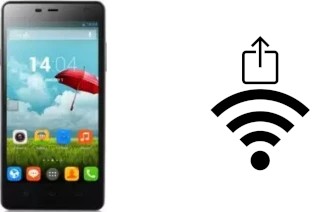 Como gerar um código QR com a senha Wifi em um THL 4400