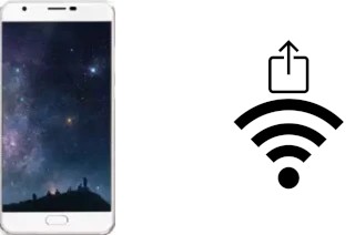 Como gerar um código QR com a senha Wifi em um THL Knight 1