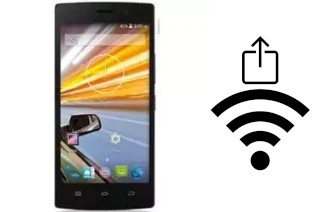 Como gerar um código QR com a senha Wifi em um THL L969