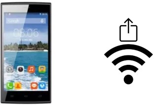 Como gerar um código QR com a senha Wifi em um THL T6C