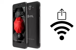 Como gerar um código QR com a senha Wifi em um THL W200C