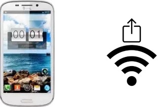 Como gerar um código QR com a senha Wifi em um THL W300