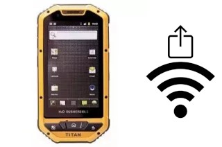 Como gerar um código QR com a senha Wifi em um Titan 5R