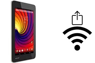 Como gerar um código QR com a senha Wifi em um Toshiba Excite Go