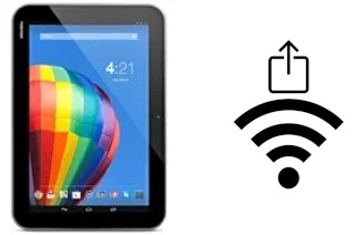 Como gerar um código QR com a senha Wifi em um Toshiba Excite Pure