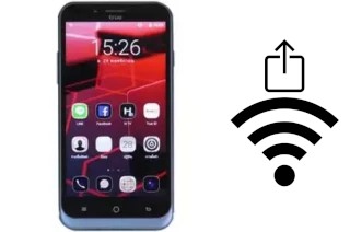 Como gerar um código QR com a senha Wifi em um True Smart 4G Max 5-0