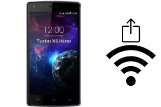 Como gerar um código QR com a senha Wifi em um TurboPad Turbo X5 Hero