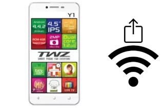 Como gerar um código QR com a senha Wifi em um TWZ Y1