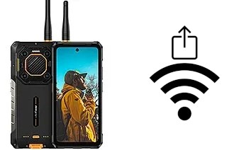 Como gerar um código QR com a senha Wifi em um Ulefone Armor 26 Ultra Walkie-talkie