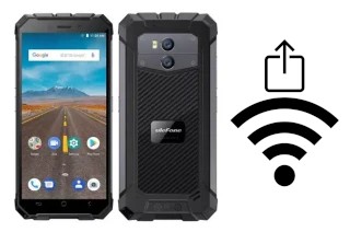 Como gerar um código QR com a senha Wifi em um Ulefone Armor X