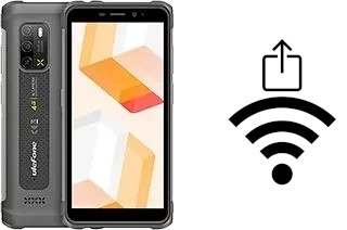 Como gerar um código QR com a senha Wifi em um Ulefone Armor X10