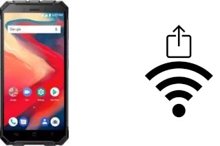 Como gerar um código QR com a senha Wifi em um Ulefone Armor X2