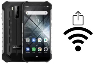 Como gerar um código QR com a senha Wifi em um Ulefone Armor X3