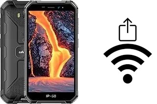 Como gerar um código QR com a senha Wifi em um Ulefone Armor X6 Pro