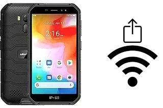 Como gerar um código QR com a senha Wifi em um Ulefone Armor X7