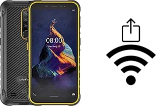 Como gerar um código QR com a senha Wifi em um Ulefone Armor X8