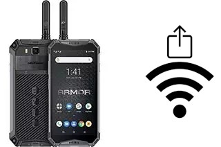 Como gerar um código QR com a senha Wifi em um Ulefone Armor 3WT