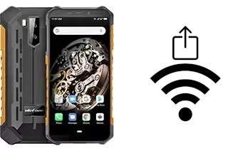 Como gerar um código QR com a senha Wifi em um Ulefone Armor X5