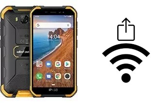 Como gerar um código QR com a senha Wifi em um Ulefone Armor X6