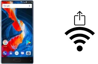 Como gerar um código QR com a senha Wifi em um Ulefone Mix