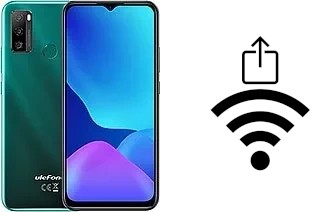 Como gerar um código QR com a senha Wifi em um Ulefone Note 10P