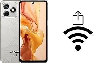 Como gerar um código QR com a senha Wifi em um Ulefone Note 18 Ultra