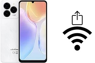 Como gerar um código QR com a senha Wifi em um Ulefone Note 20 Pro