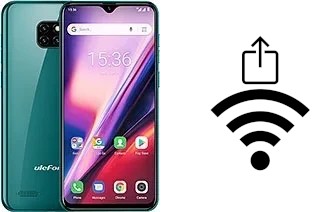 Como gerar um código QR com a senha Wifi em um Ulefone Note 7T