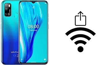 Como gerar um código QR com a senha Wifi em um Ulefone Note 9P