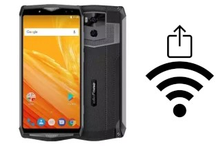 Como gerar um código QR com a senha Wifi em um Ulefone Power 5