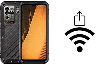 Como gerar um código QR com a senha Wifi em um Ulefone Power Armor 19