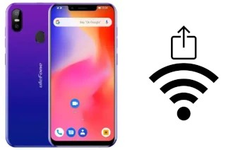 Como gerar um código QR com a senha Wifi em um Ulefone S10 Pro