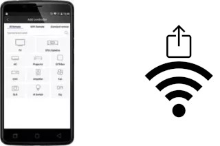 Como gerar um código QR com a senha Wifi em um Ulefone Vienna